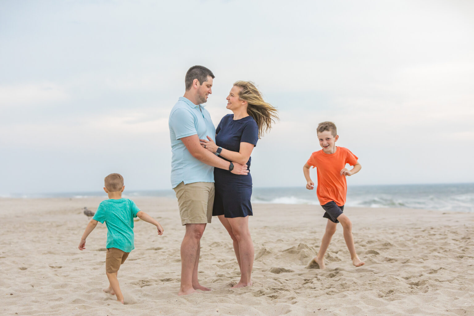 beach family photoshoot