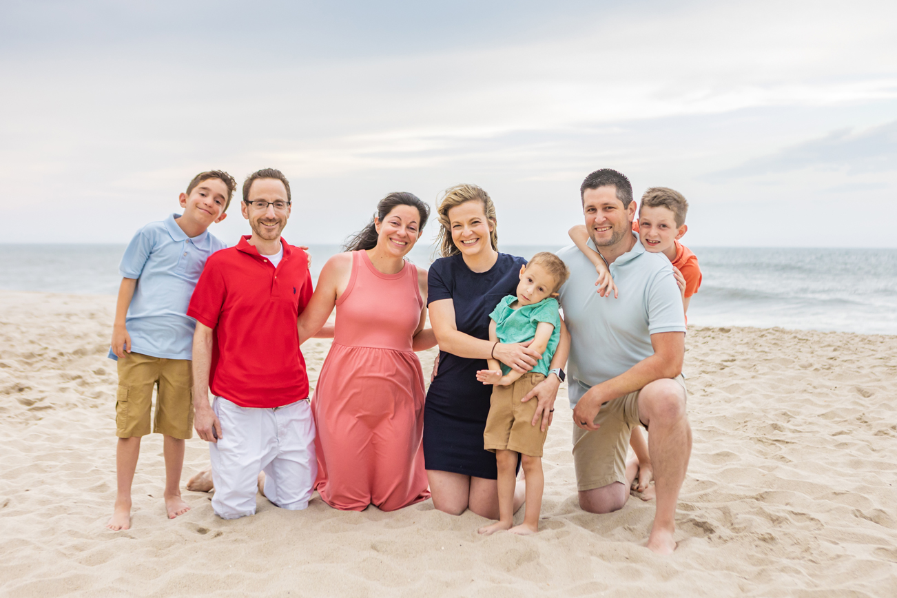 beach family photoshoot