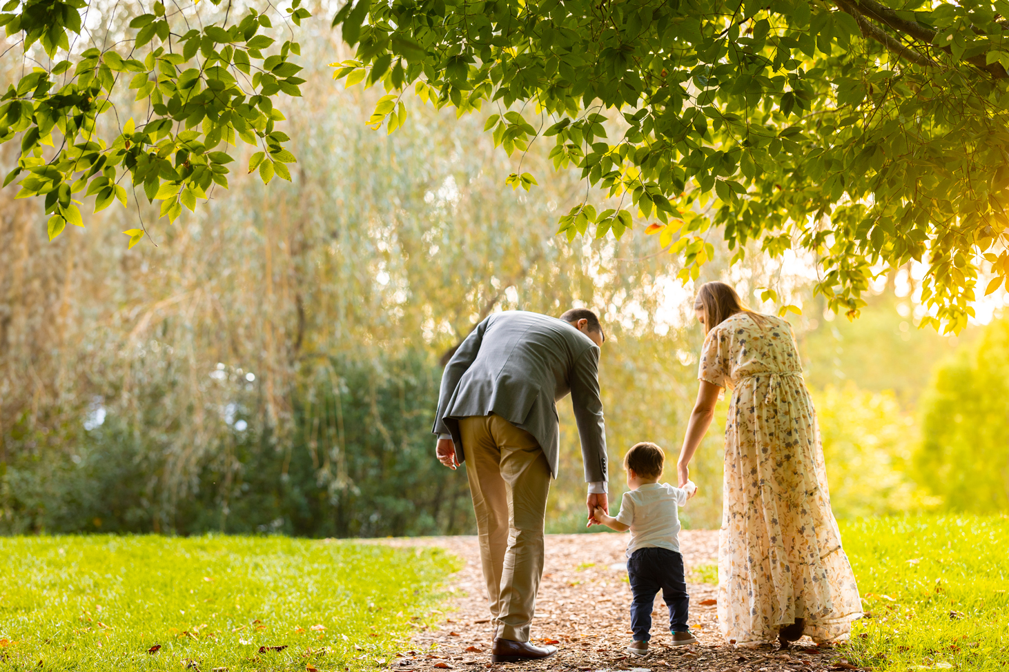 family photography brookside gardens, Maryland